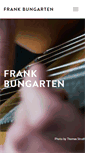 Mobile Screenshot of frankbungarten.de